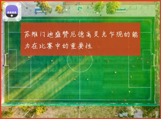 苏维门迪盛赞厄德高灵光乍现的能力在比赛中的重要性